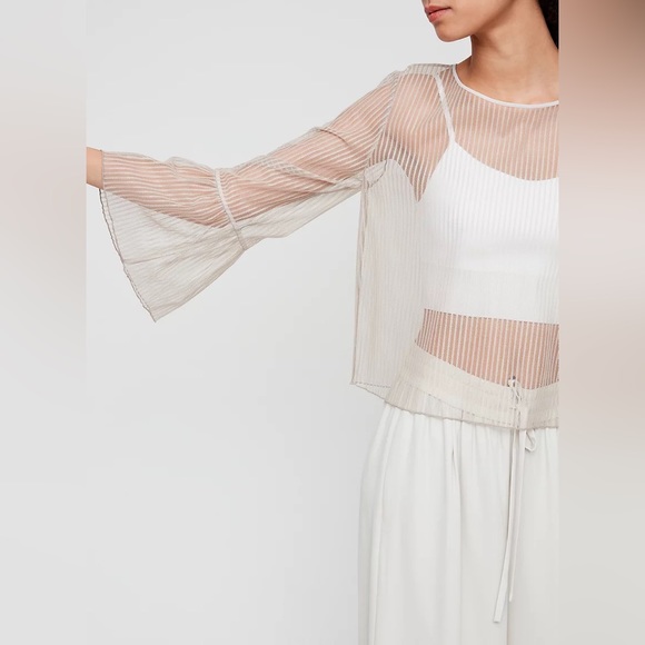 Aritzia Wilfred Humbert Blouse, White, Size XS - Picture 4 of 8